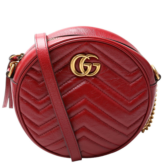 Gucci Marmont Round Mini Travel Bag Round 7