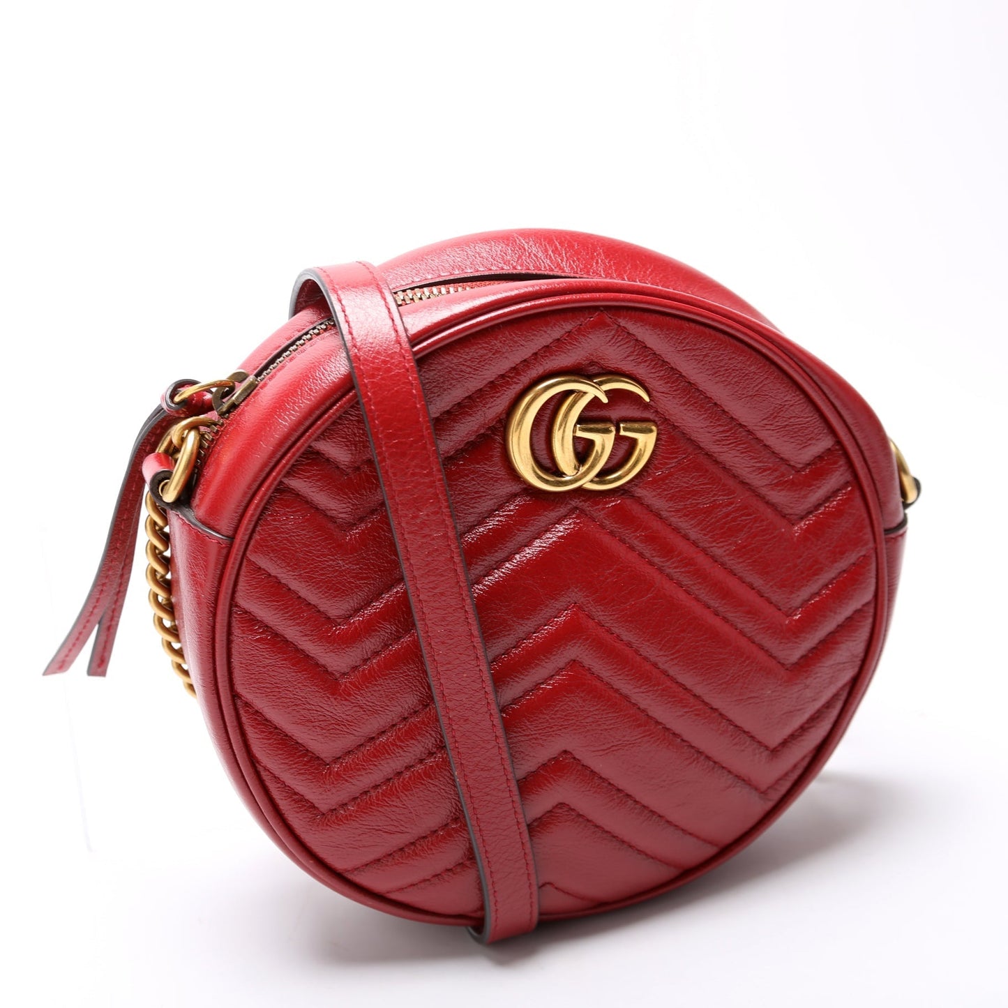 Gucci Marmont Round Mini Travel Bag Round 7