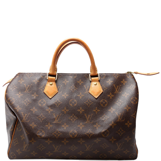 Louis Vuitton Speedy 35 Monogram Handbag Monogram 35