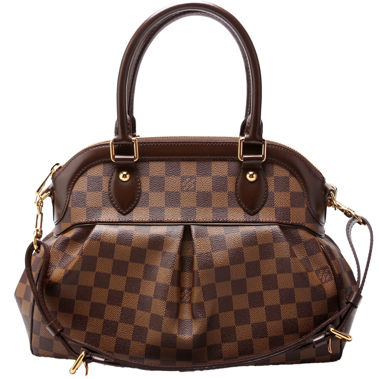 Louis Vuitton Trevi Ebene PM Damier Handbag Ebene 8