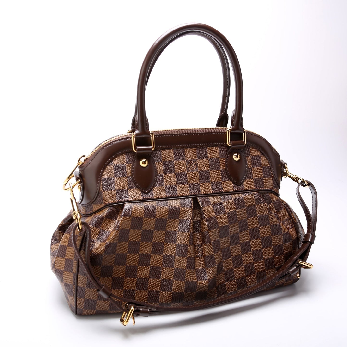 Louis Vuitton Trevi Ebene PM Damier Handbag Ebene 8