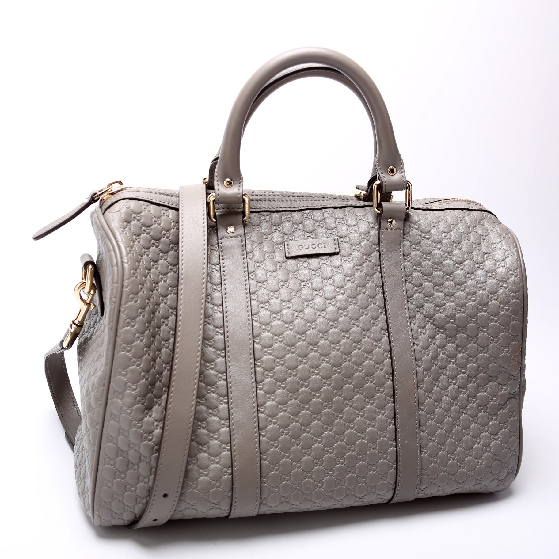 Gucci Boston Strap Handbag