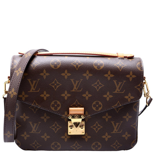 Louis Vuitton Pochette Metis Monogram Clutch Bag Monogram 50