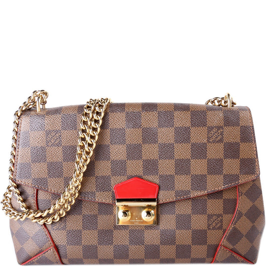 Louis Vuitton Caissa Ebene Damier Clutch Bag Ebene 1