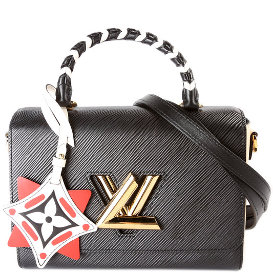 Louis Vuitton Twist Top Handle Crafy MM Epi Handbag