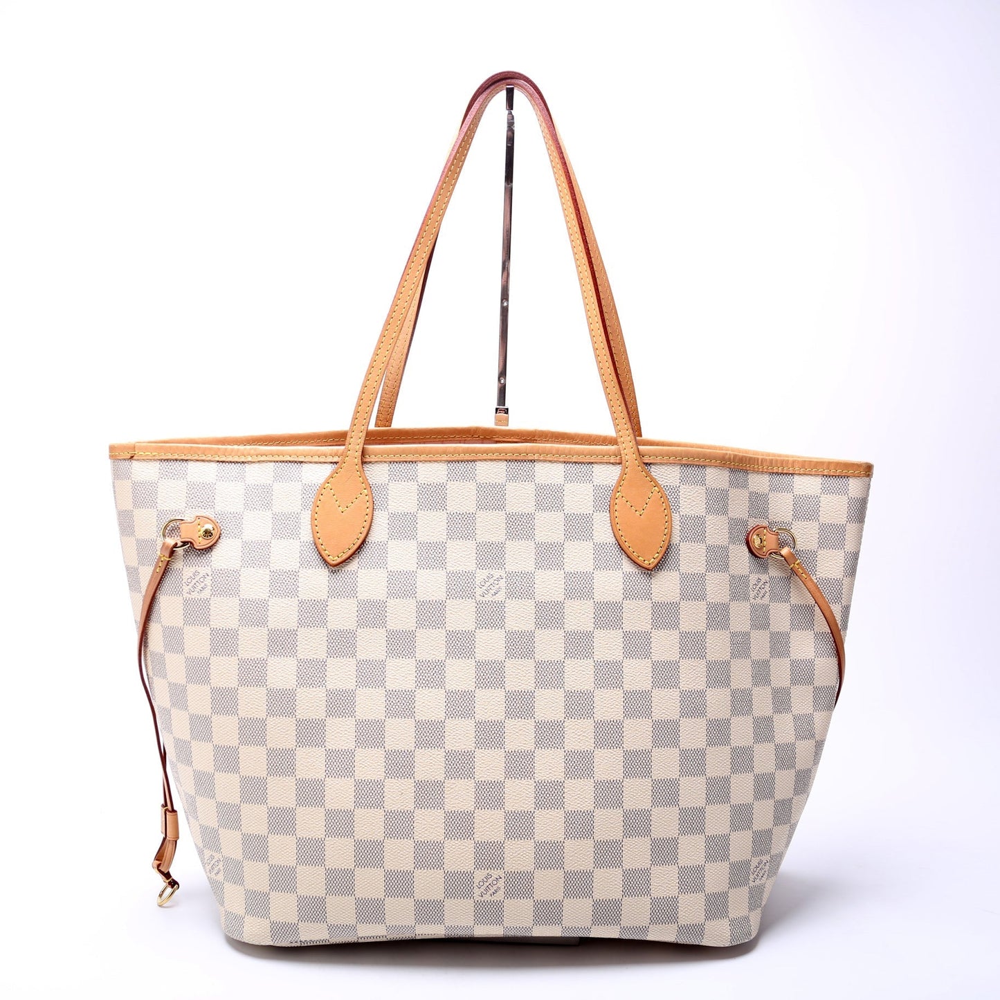 Louis Vuitton Neverfull W MM Azur Damier Wallet Case Azur 17
