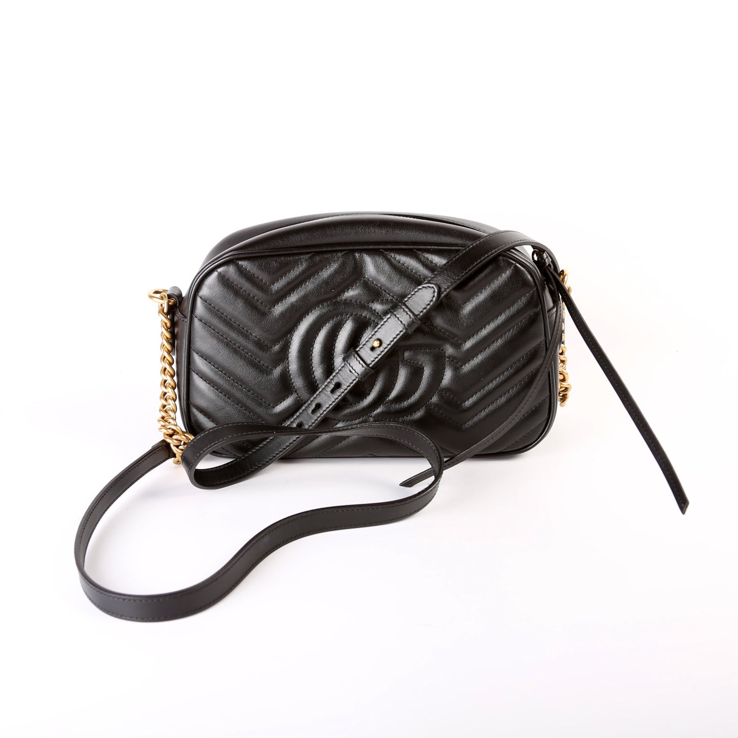 Gucci Marmont Camera Leather Small Crossbody Bag Camera 46