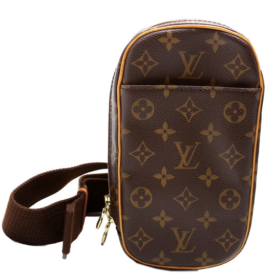 Louis Vuitton Pochette Gange Monogram Clutch Bag Monogram 21
