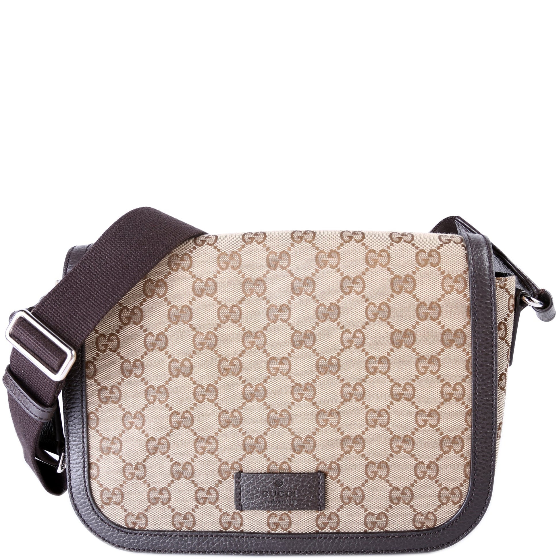 Gucci GG Messenger Canvas Travel Bag Messenger 10