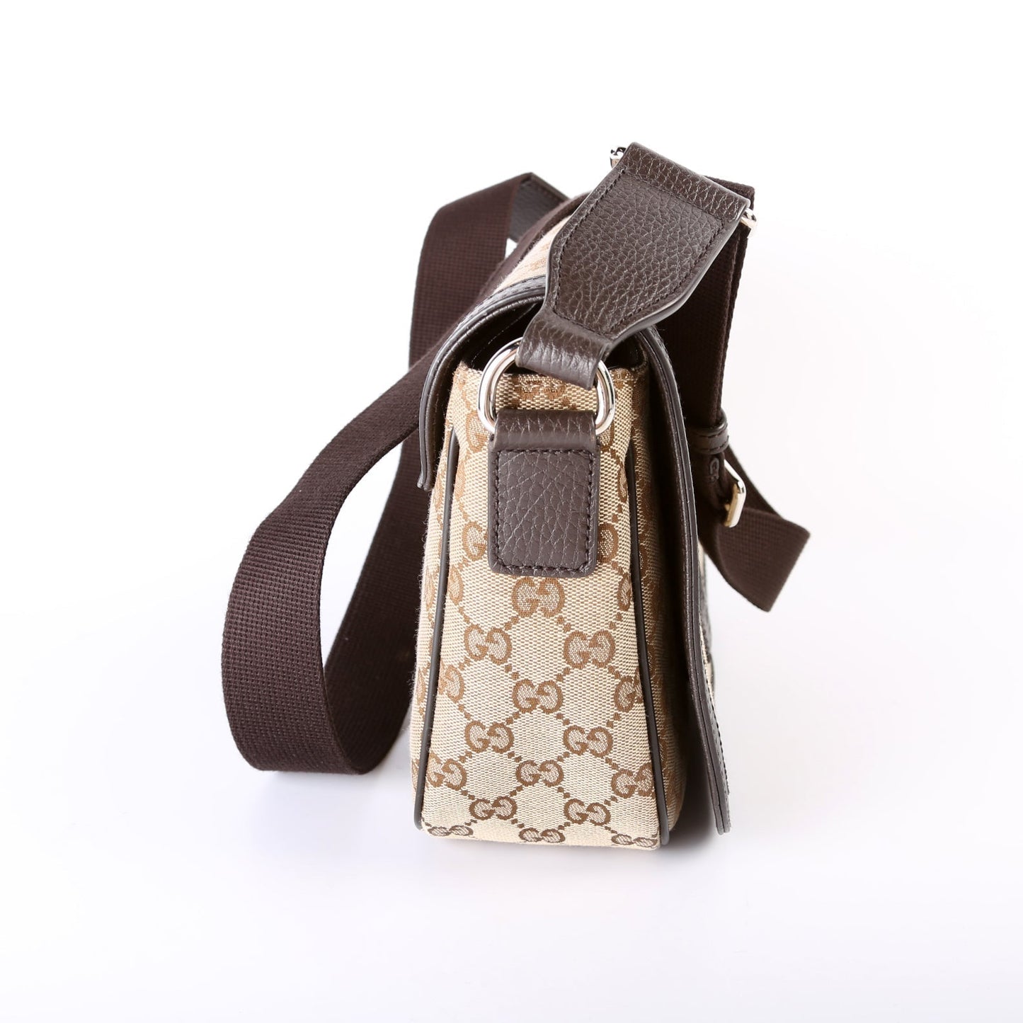 Gucci GG Messenger Canvas Travel Bag Messenger 10