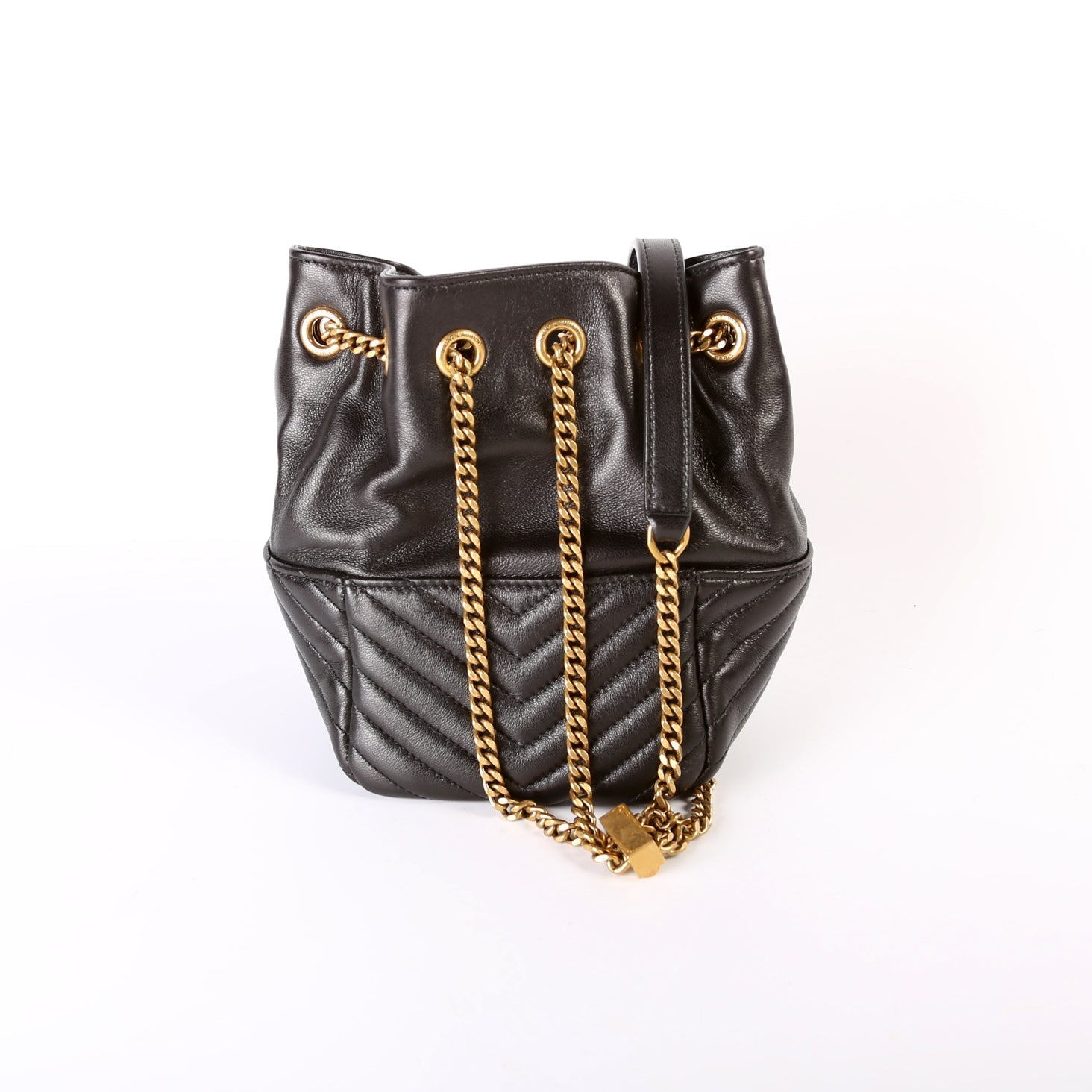 YSL Saint Laurent Saint Laurent Joe Nano Bag Bucket Bucket Bag