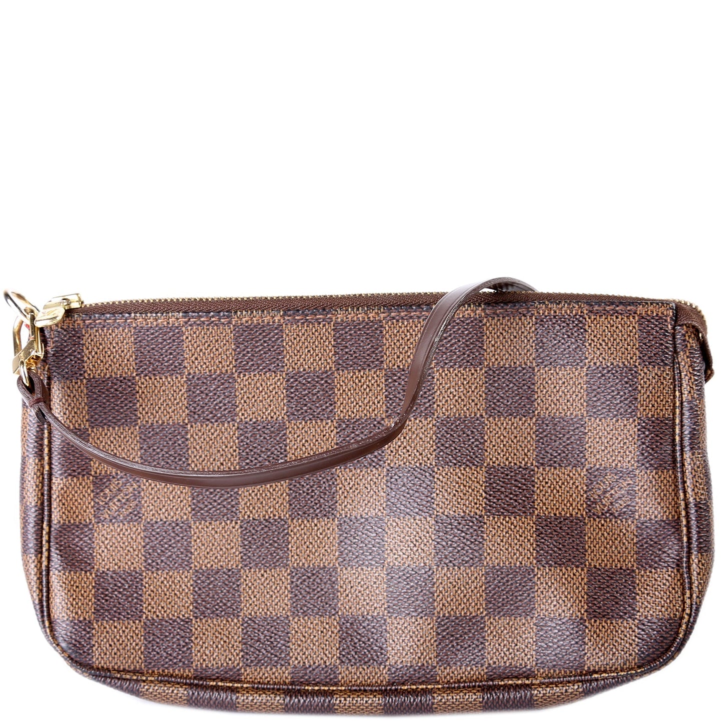 Louis Vuitton Pochette Accessories Ebene Damier Clutch Bag Ebene 9