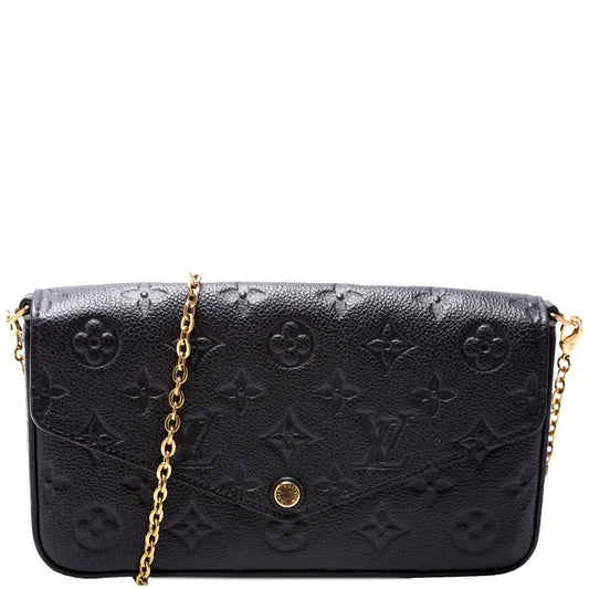 Louis Vuitton Pochette Felicie Empreinte Clutch Bag Empreinte 65