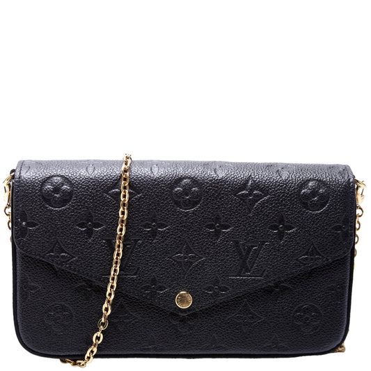 Louis Vuitton Pochette Felicie Empreinte Clutch Bag Empreinte 64