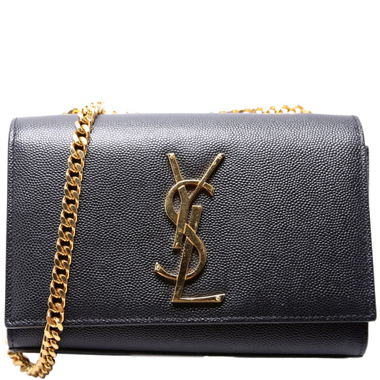 YSL Saint Laurent Saint Laurent Kate Satchel Grain Bag Small Travel Bag