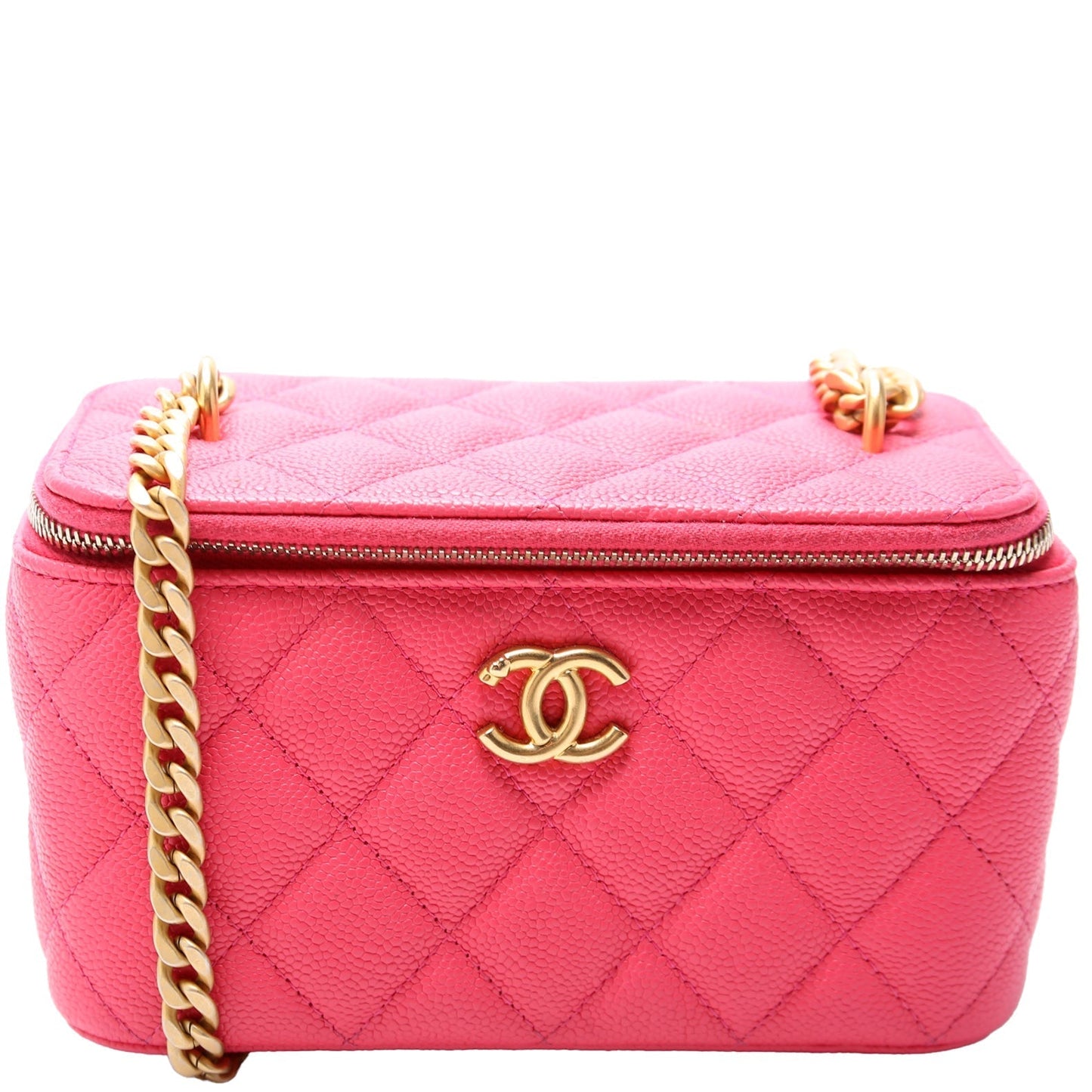 Chanel Vanity Sweetheart Caviar 32+M Small Handbag