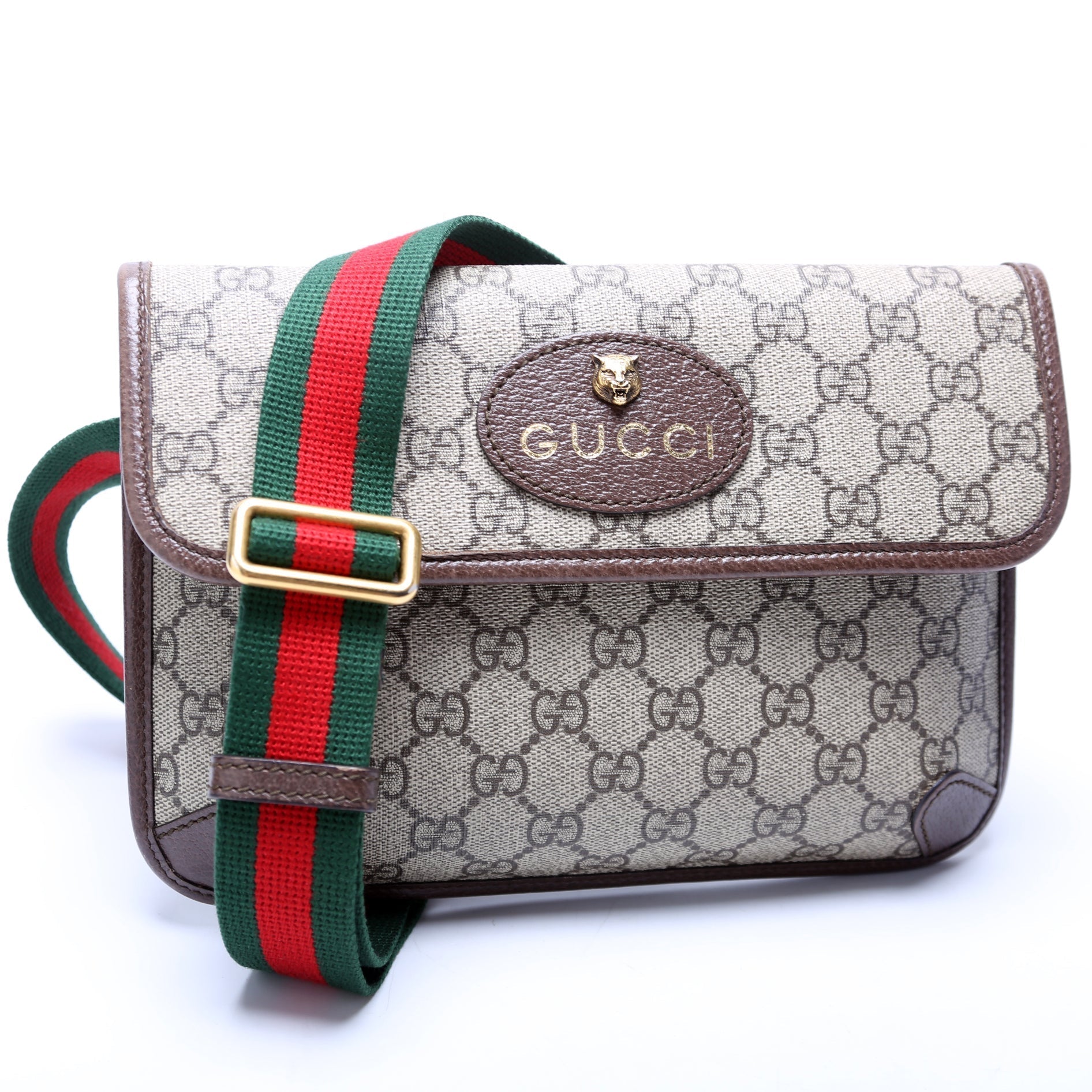 Gucci GG Supreme Web Belt