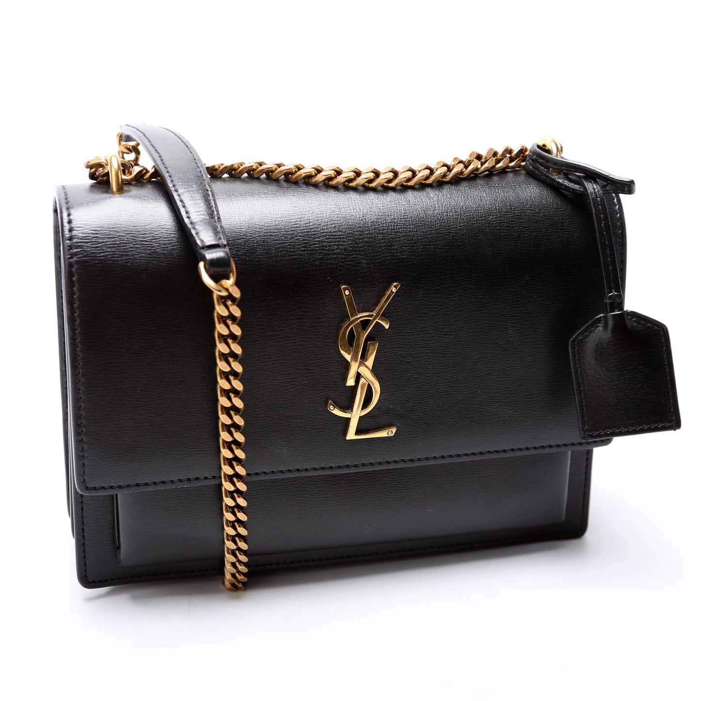 YSL Saint Laurent Saint Laurent Sunset Smooth Bag Leather Medium Travel Bag