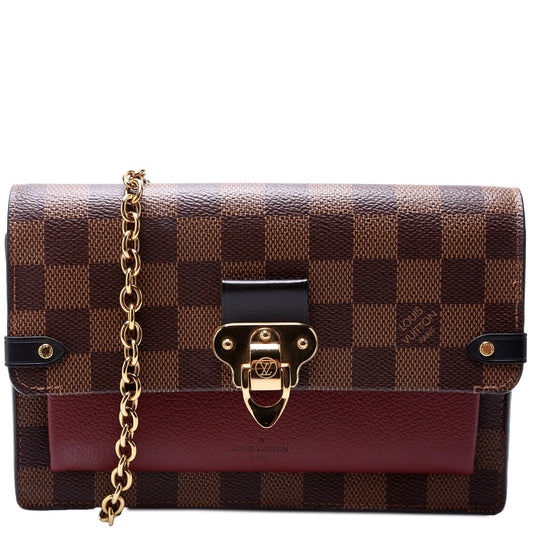 Louis Vuitton Vavin Ebene Damier Wallet Case