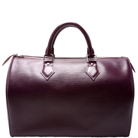 Louis Vuitton Speedy 35 Epi Handbag Epi 7