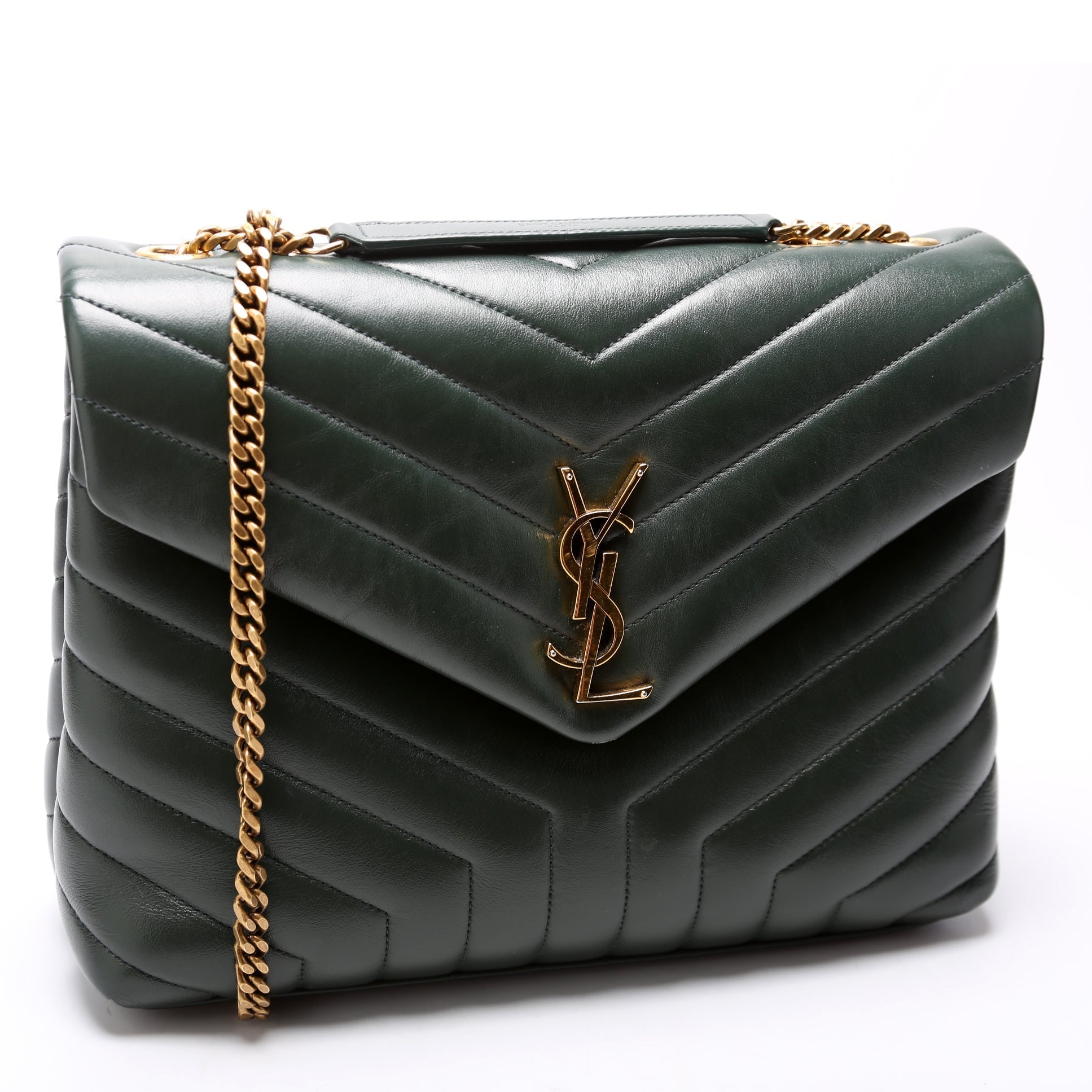 YSL Saint Laurent Loulou Bag Quilted Medium Travel Bag