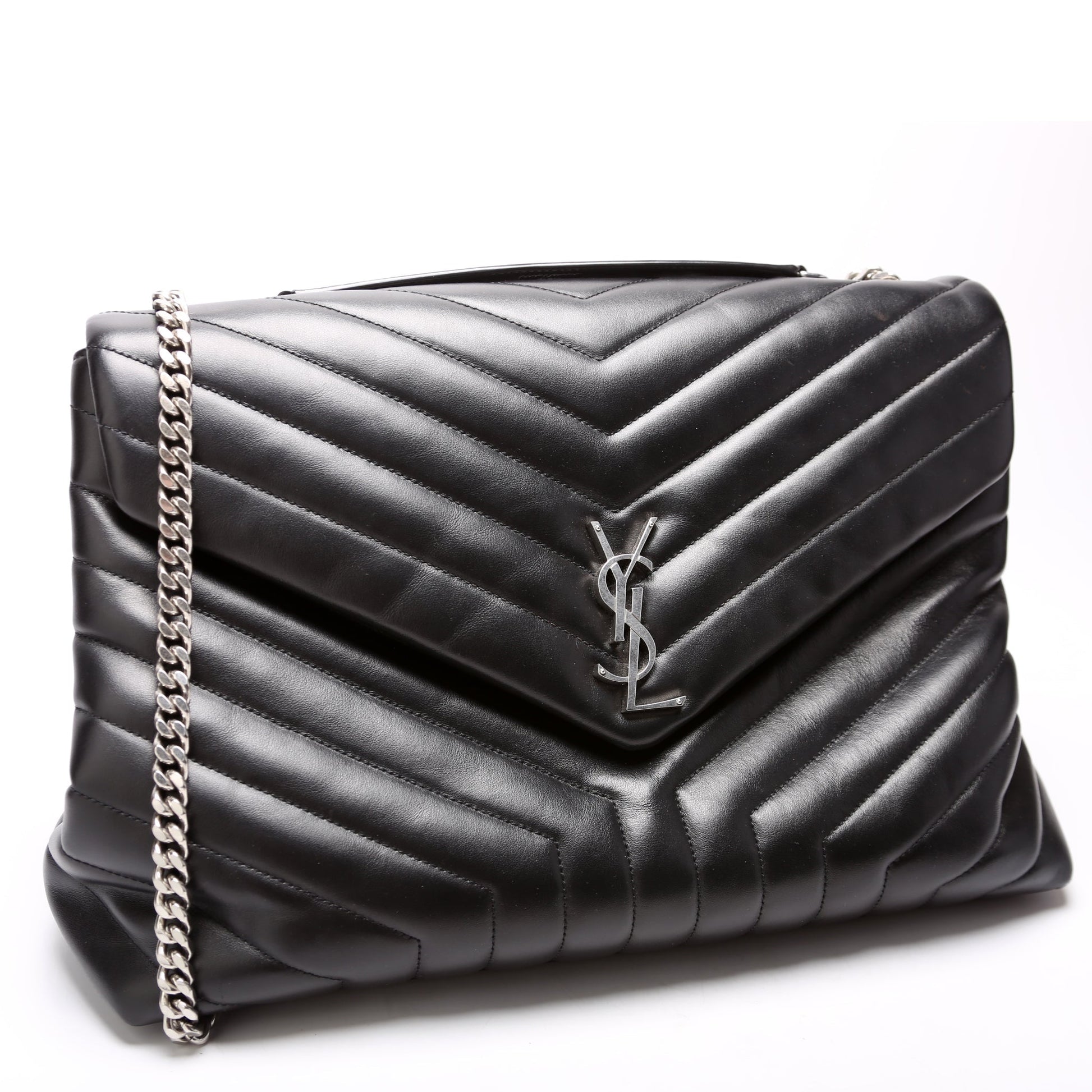 YSL Saint Laurent Saint Laurent Loulou Satchel Bag Large Travel Bag