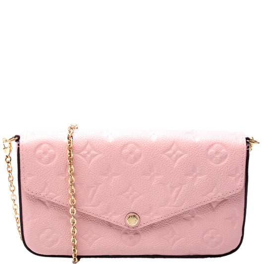 Louis Vuitton Pochette Felicie Empreinte Clutch Bag Empreinte 66