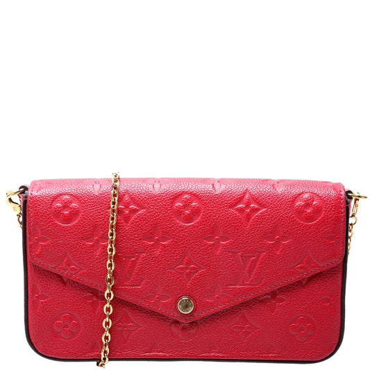 Louis Vuitton Pochette Felicie Empreinte Clutch Bag Empreinte 67