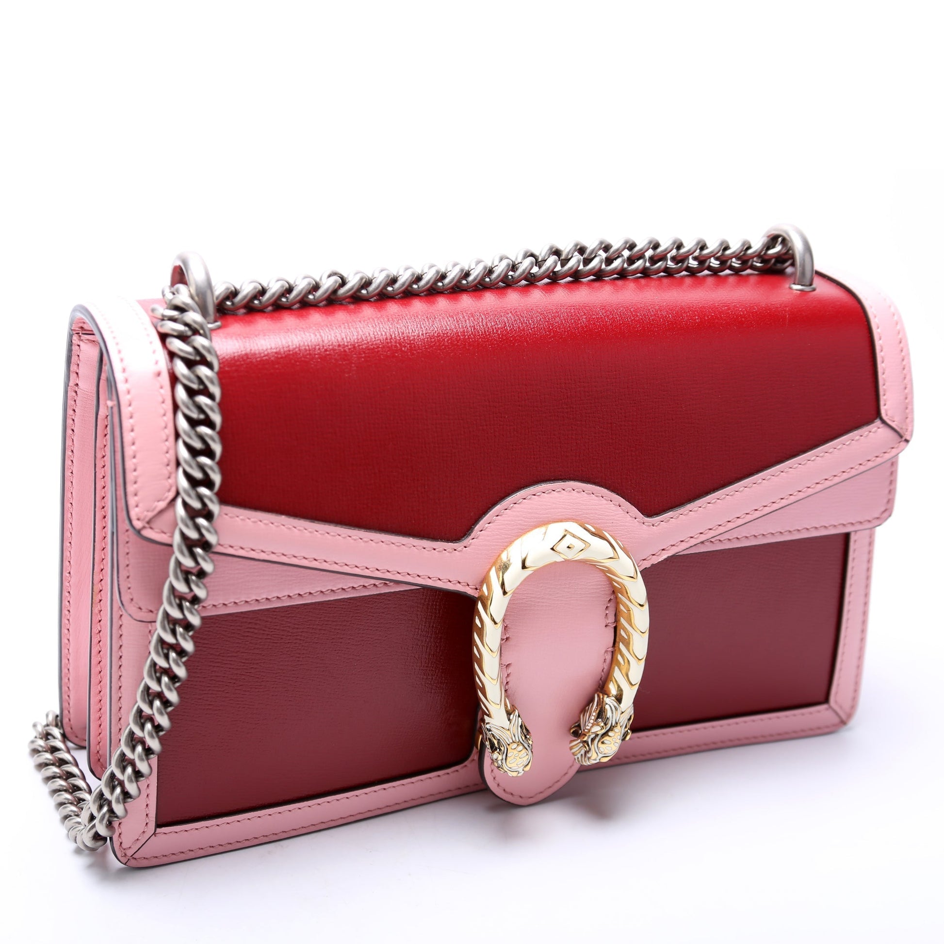 Gucci Dionysus Enamel Leather Small Shoulder Bag