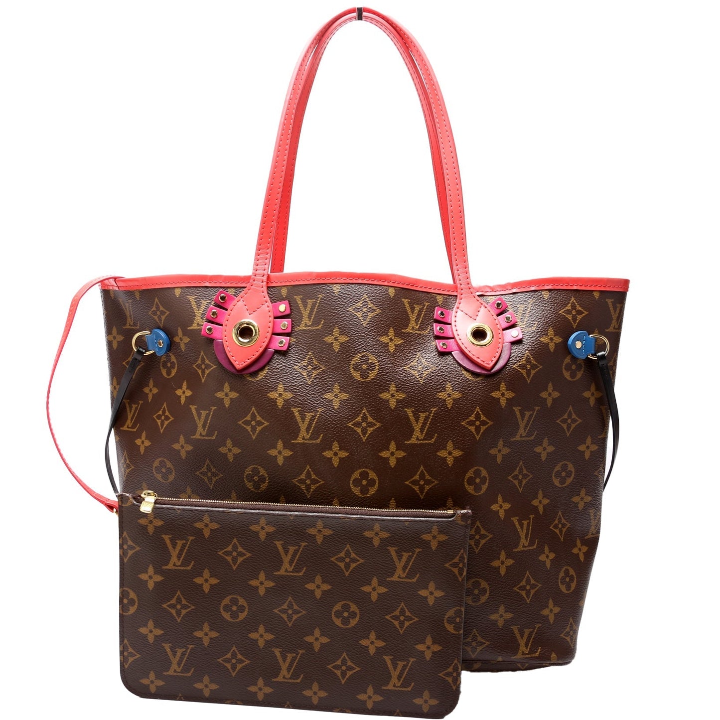 Louis Vuitton Neverfull MM Totem Wallet Case