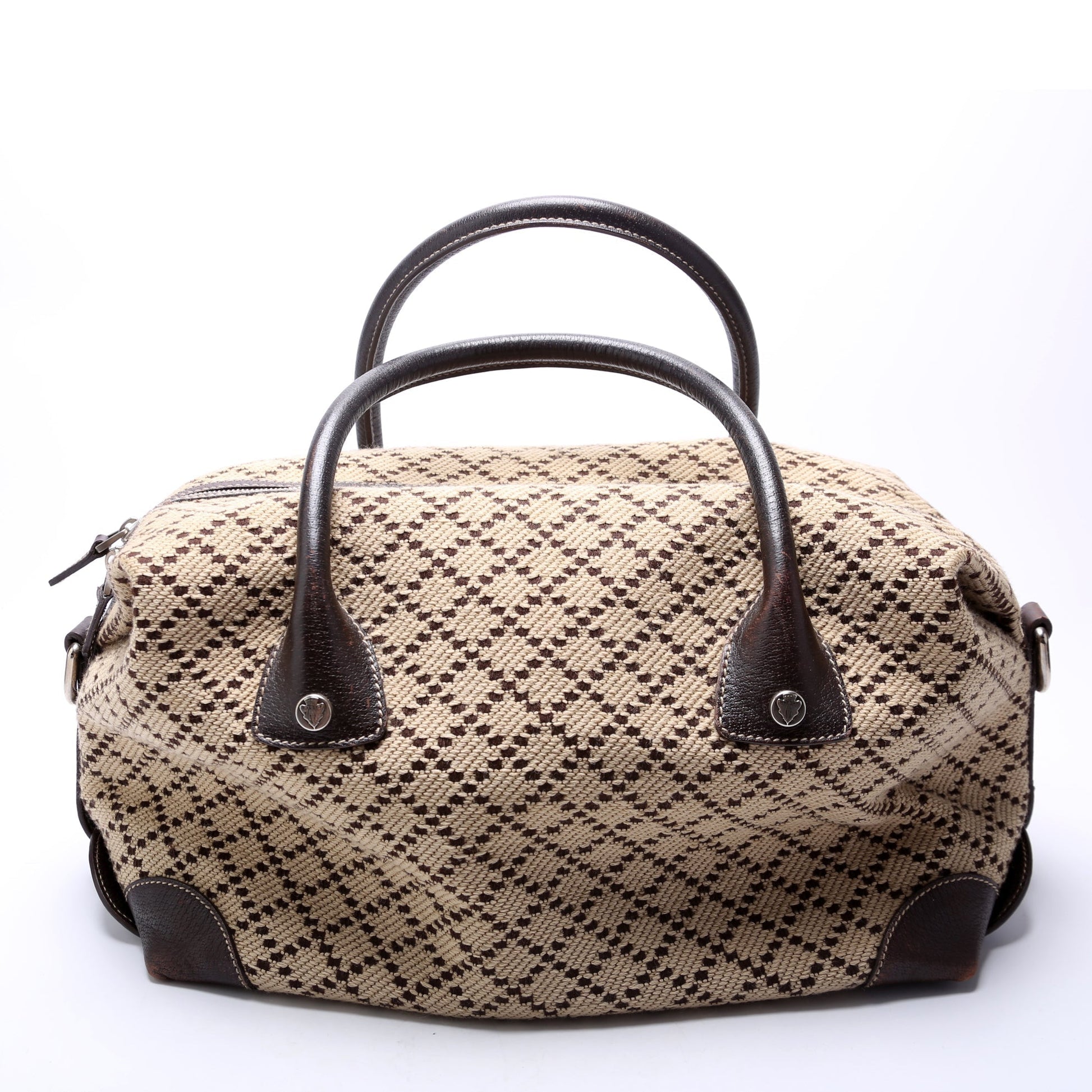Gucci Diamante Hysteria Boston Canvas Large Travel Bag