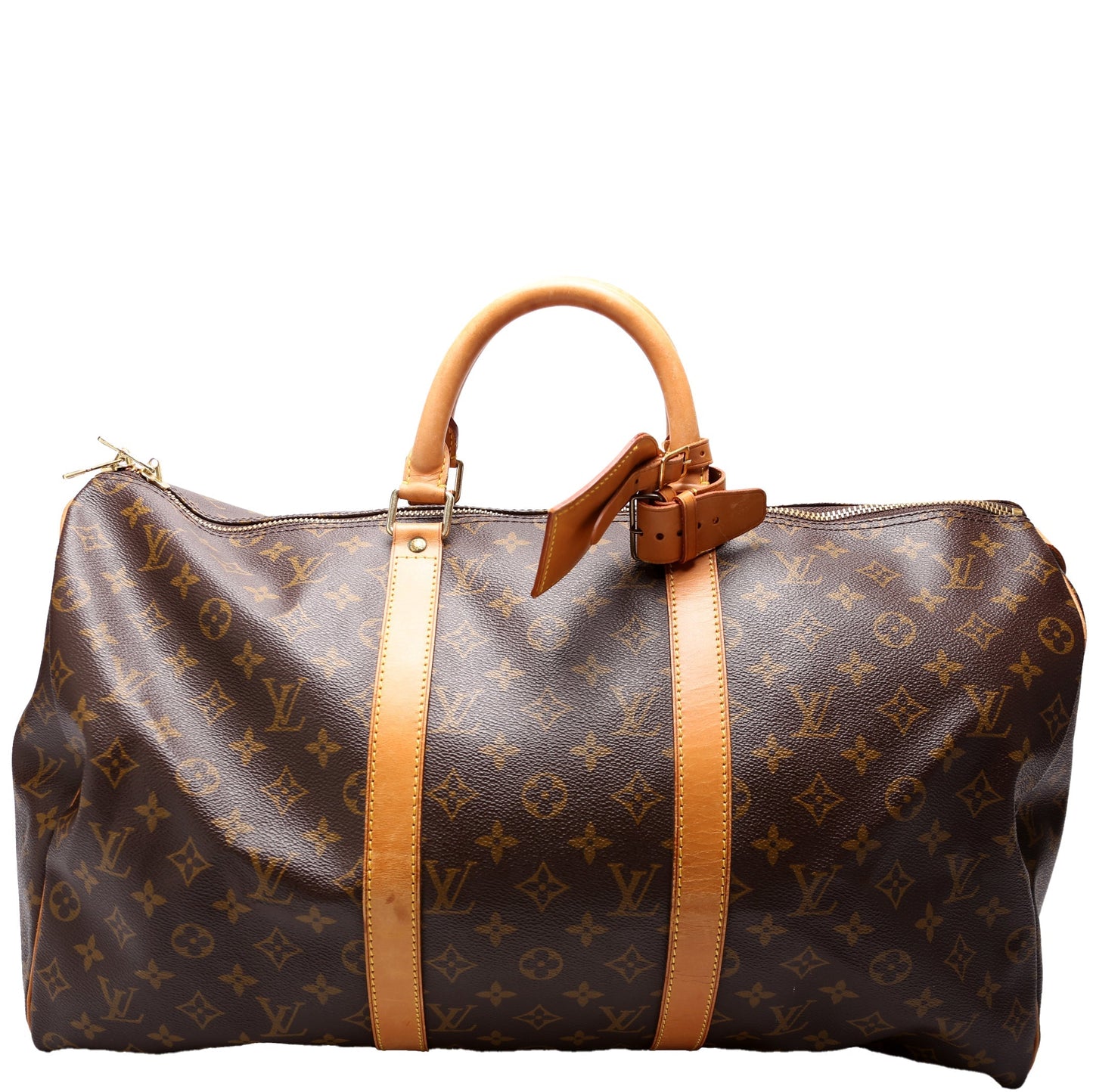Louis Vuitton Keepall 50 Monogram Travel Bag Monogram 16