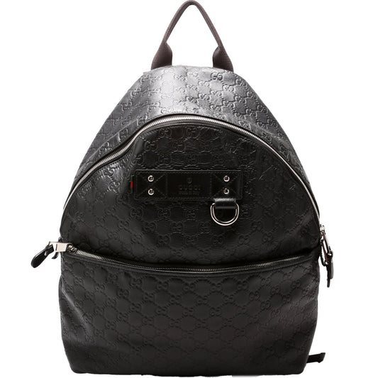Gucci Rubber Backpack Leather