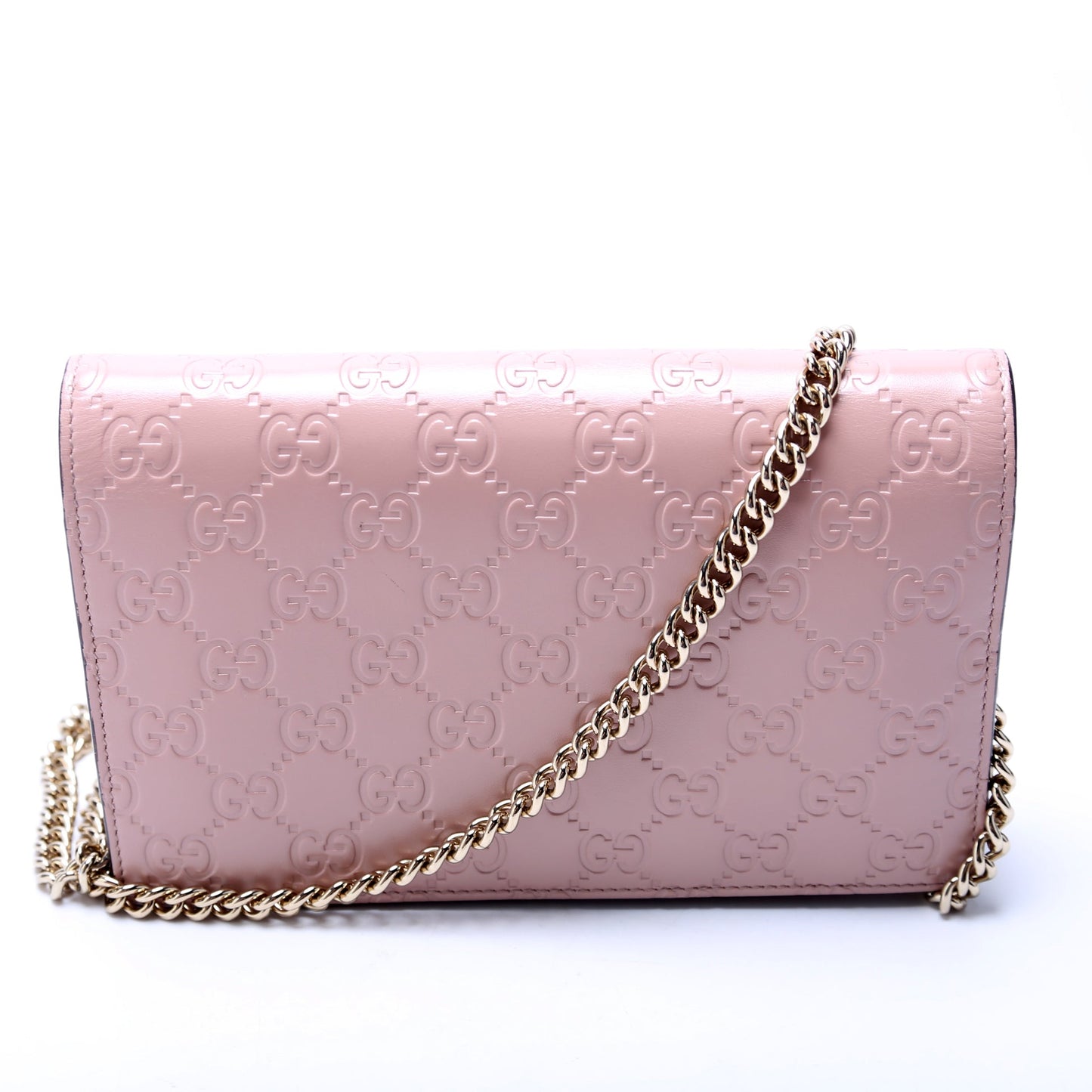 Gucci Guccissima Chain 1 Wallet Case