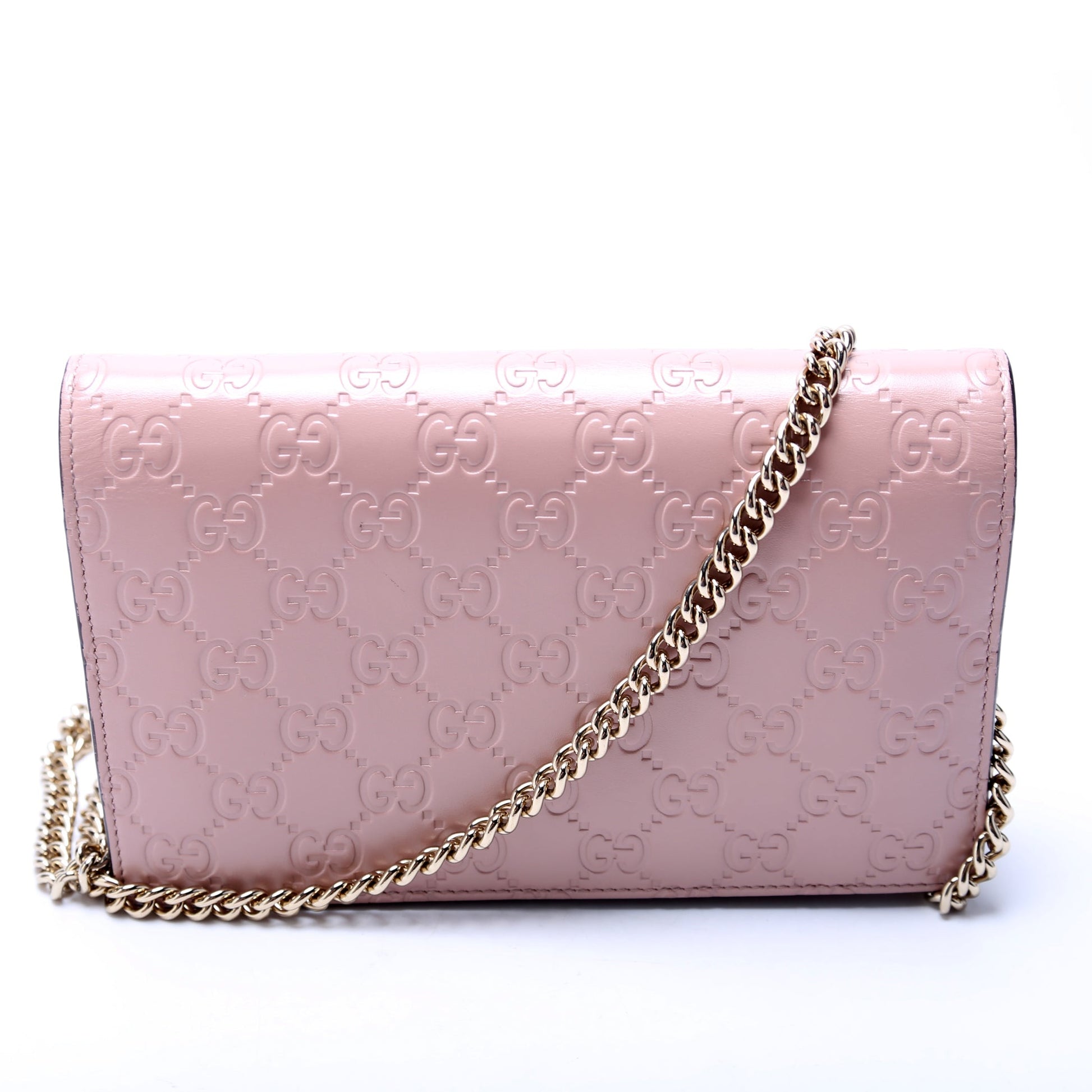 Gucci Guccissima Chain 1 Wallet Case