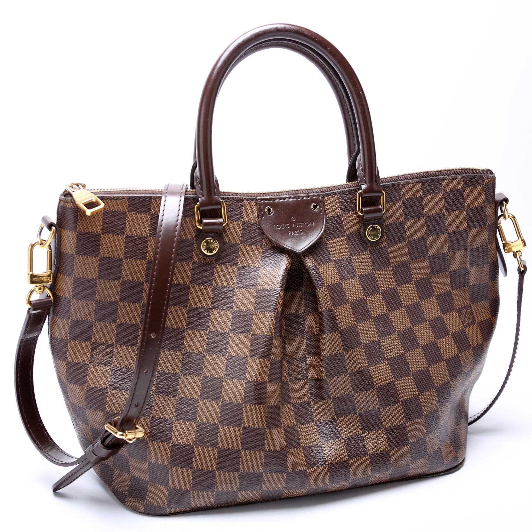 Louis Vuitton Siena Ebene MM Damier Handbag Ebene 11