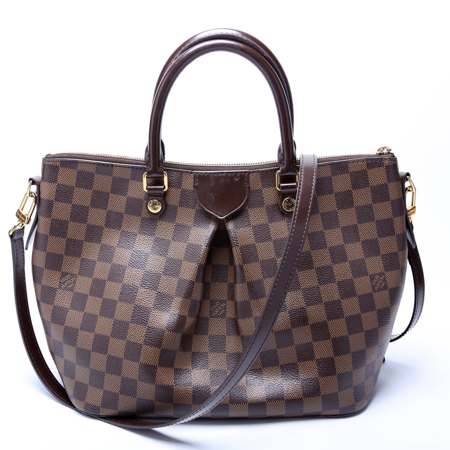 Louis Vuitton Siena Ebene MM Damier Handbag Ebene 11