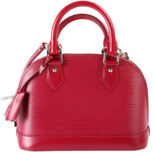 Louis Vuitton Alma BB Epi Handbag Epi 15