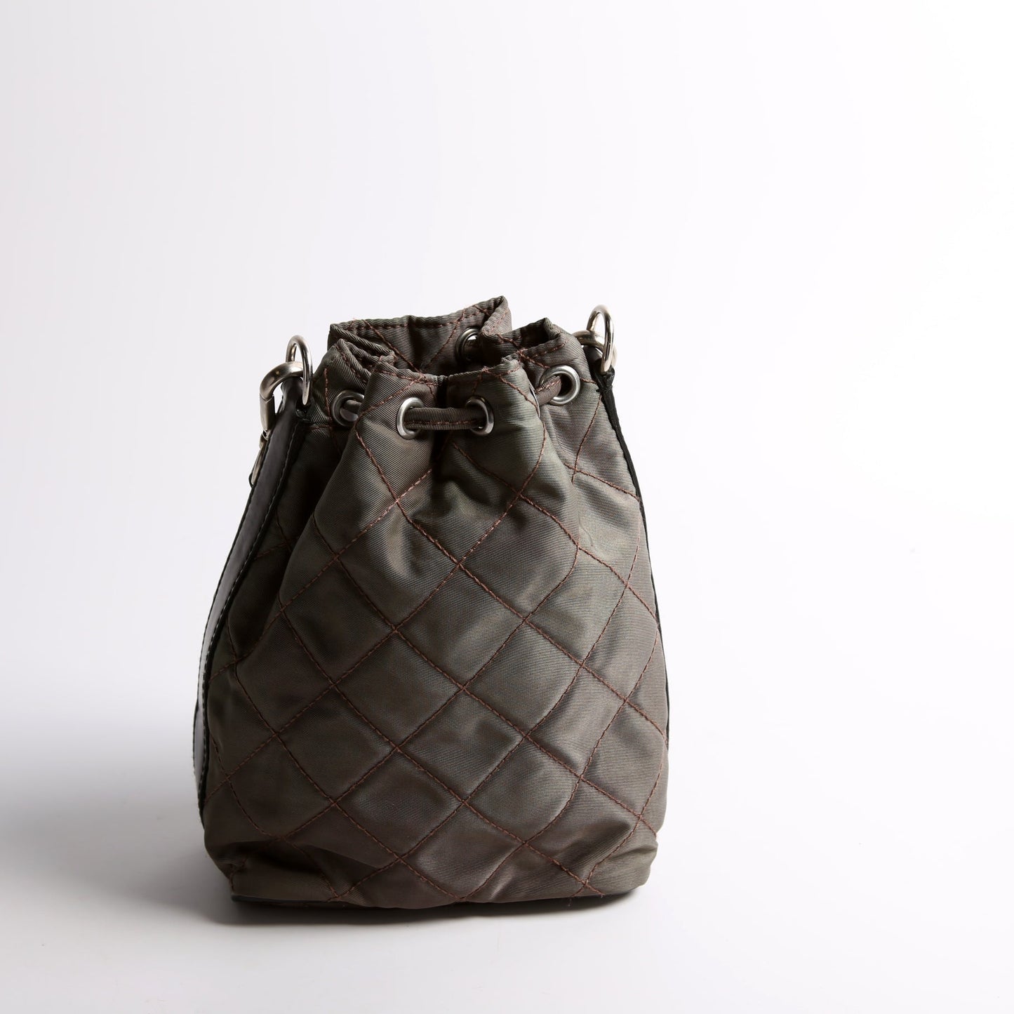 Prada Bucket Bag Nylon Quilted