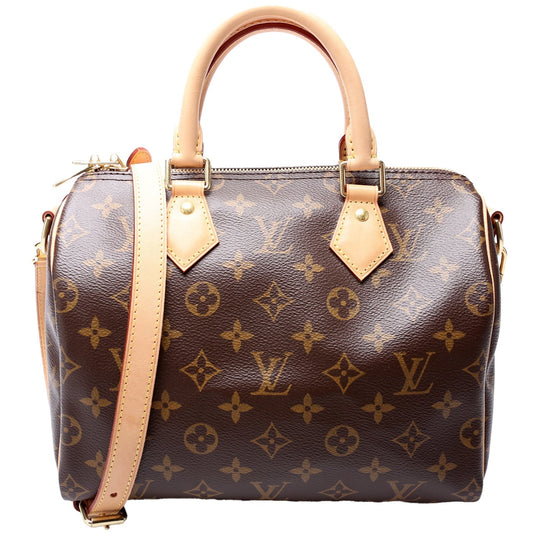 Louis Vuitton Speedy 25 Bandouliere Monogram Handbag Monogram 6