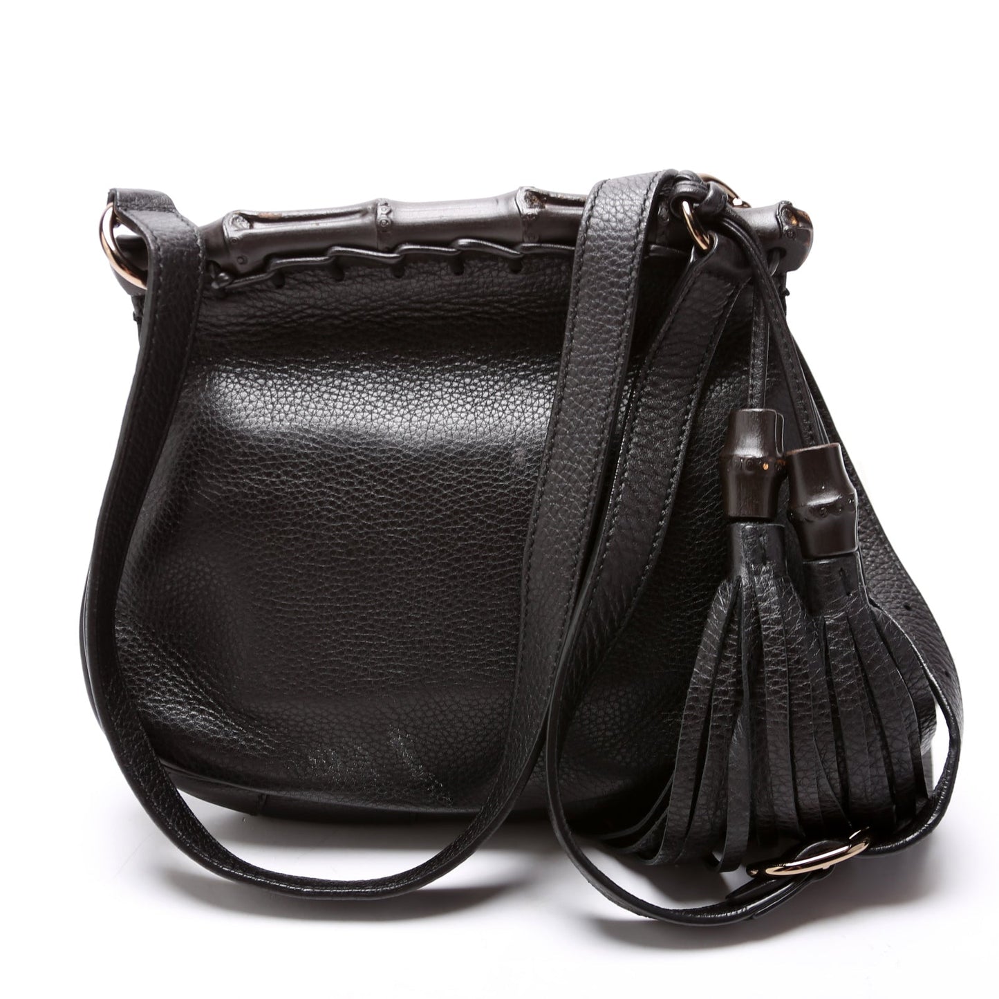 Gucci Bamboo Nouveau Calfskin Small Shoulder Bag