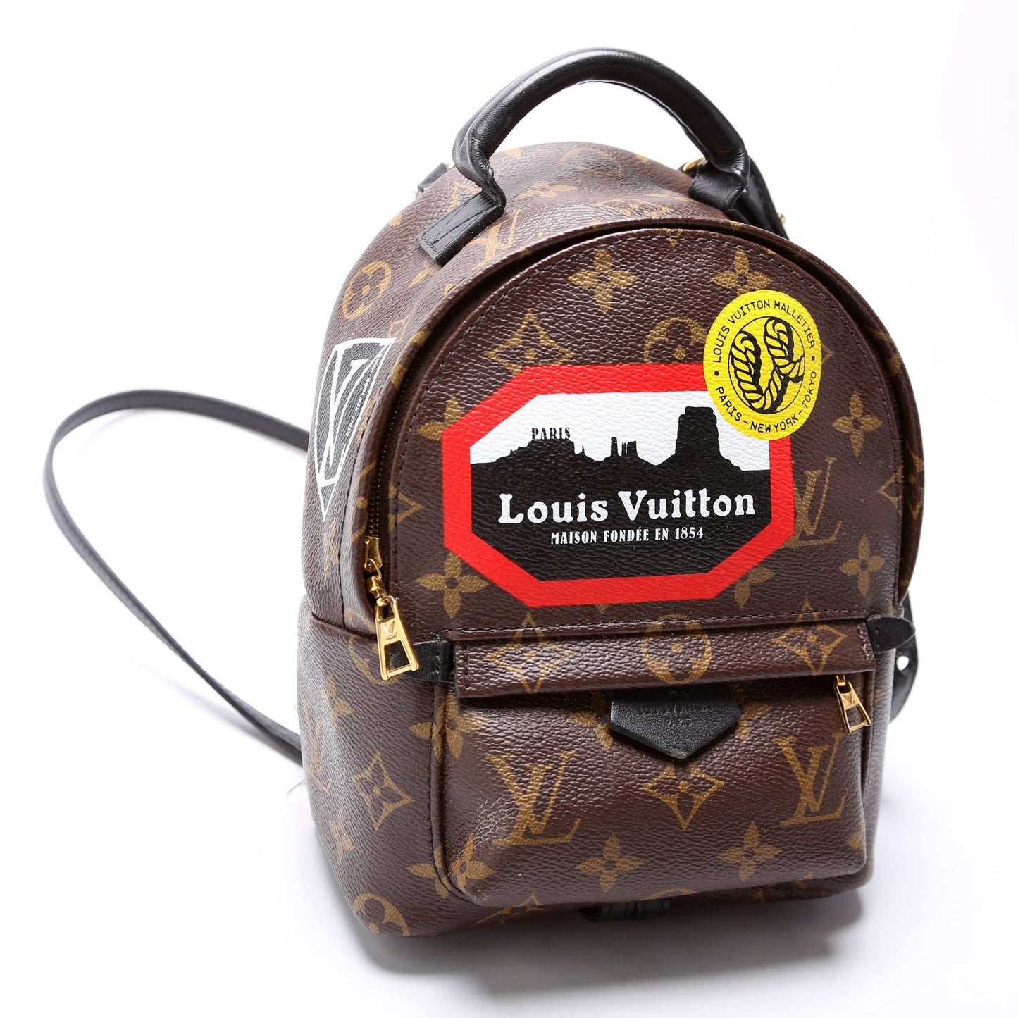 Louis Vuitton Palm Springs Backpack World Tour Monogram Jewelry