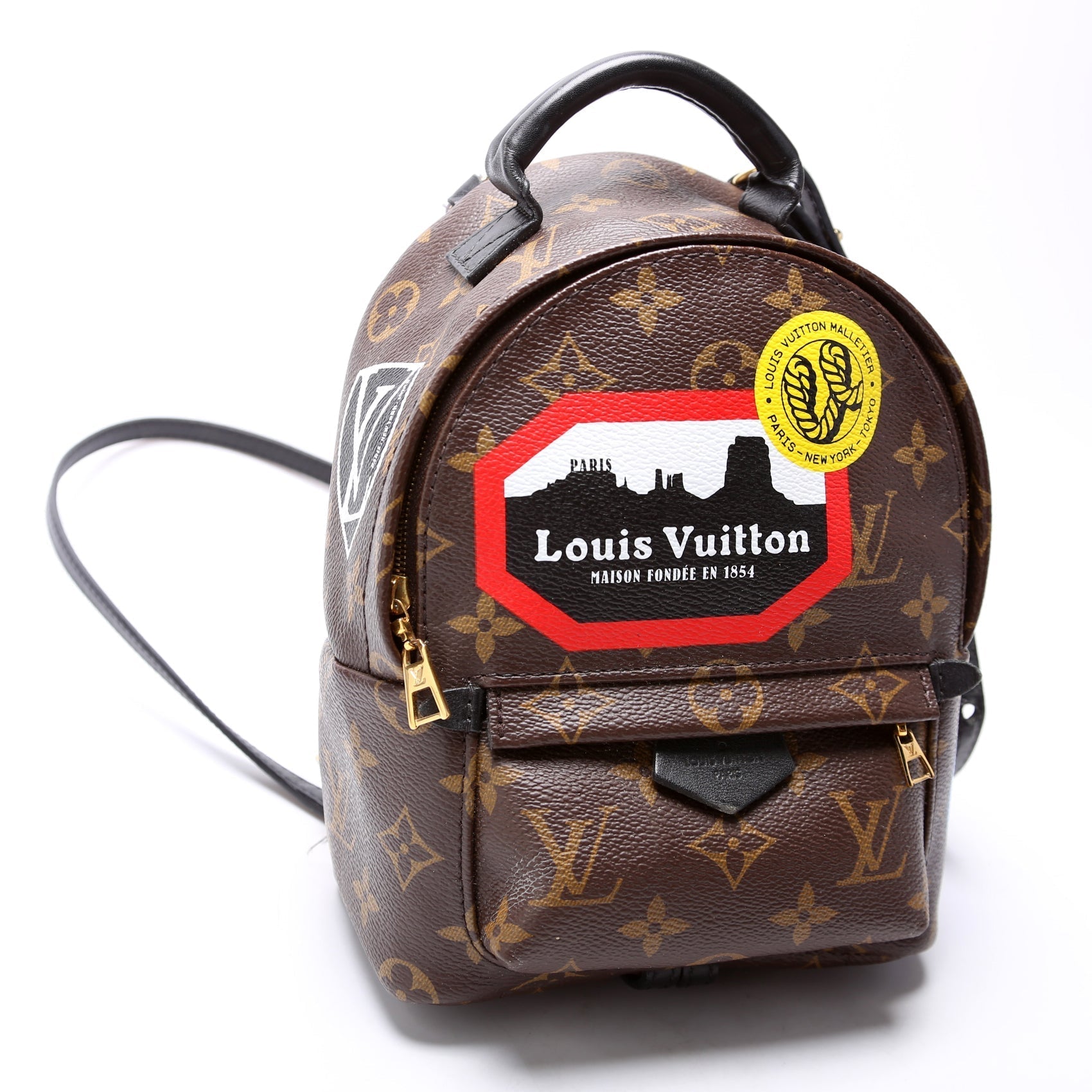 Louis Vuitton Palm Springs Backpack World Tour Monogram Jewelry