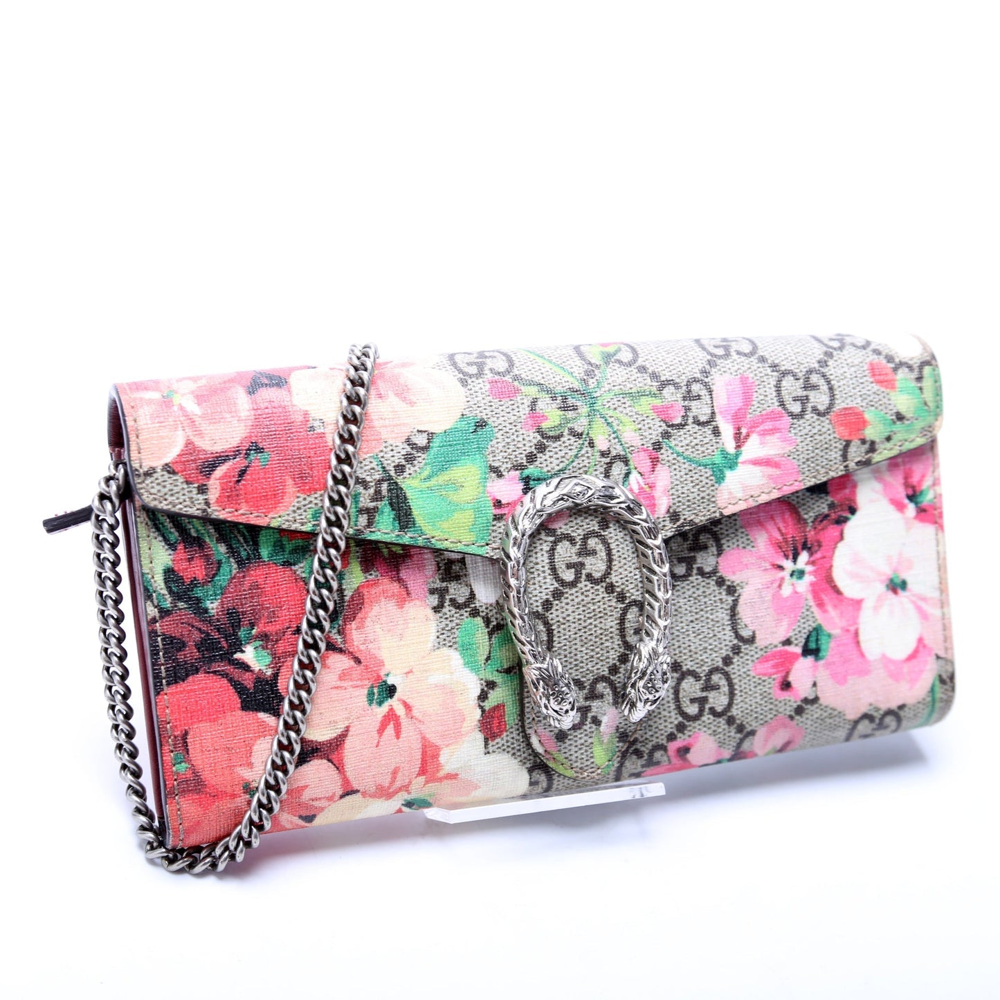 Gucci GG Supreme Blooms WOC Travel Bag