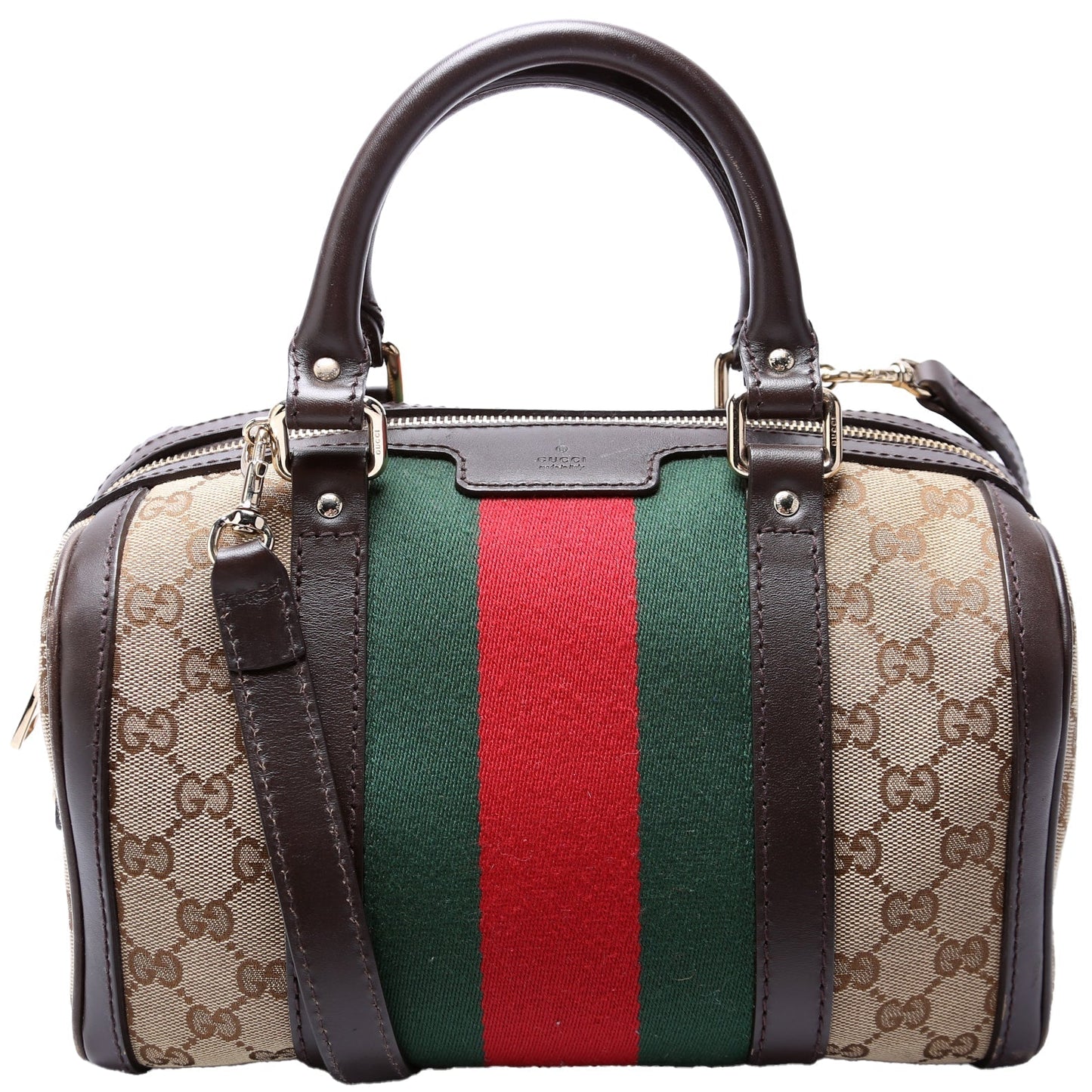 Gucci GG Boston Canvas Small Travel Bag Boston 1