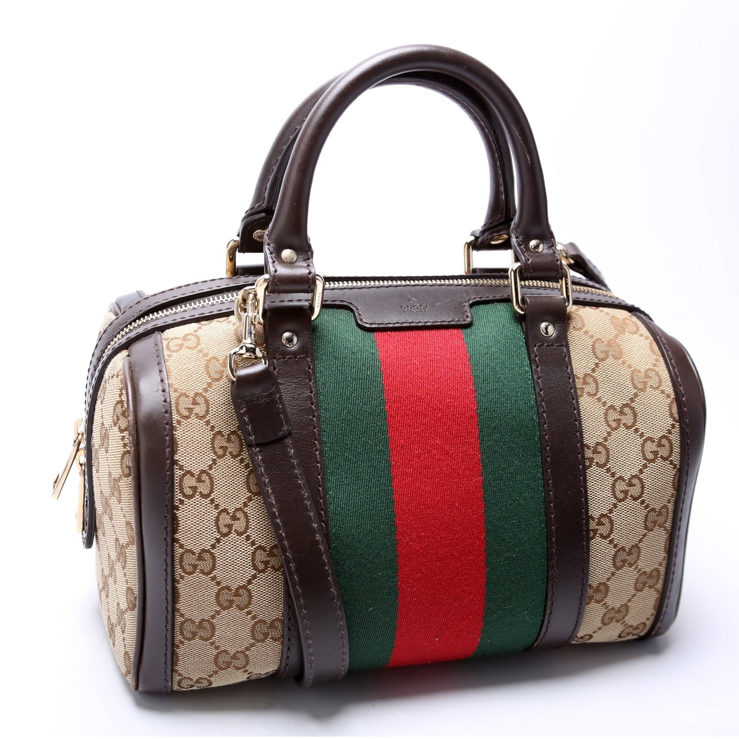 Gucci GG Boston Canvas Small Travel Bag Boston 1
