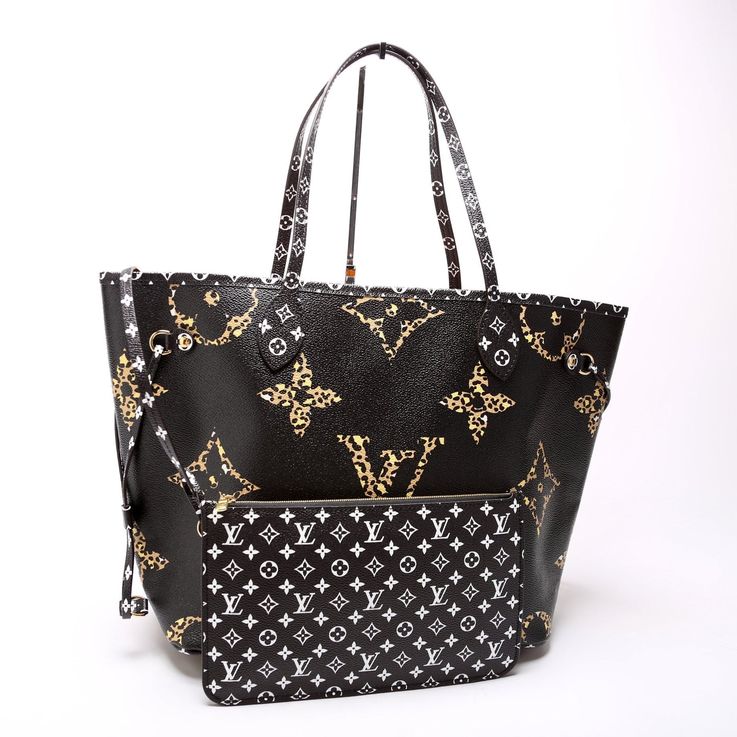 Louis Vuitton Neverfull W MM Jungle Wallet Case Jungle 4