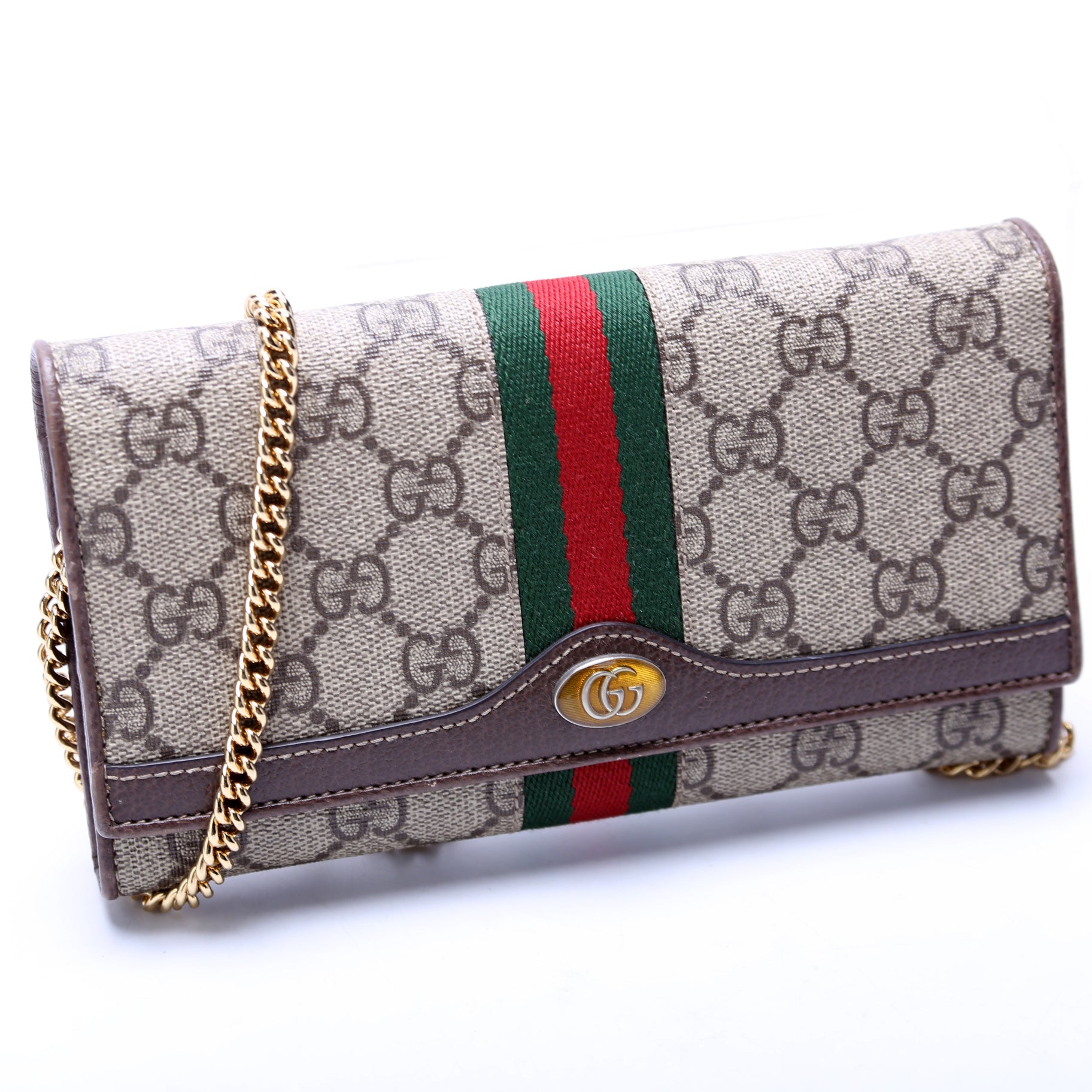 Gucci Ophidia Supreme Wallet Bag Chain Travel Bag