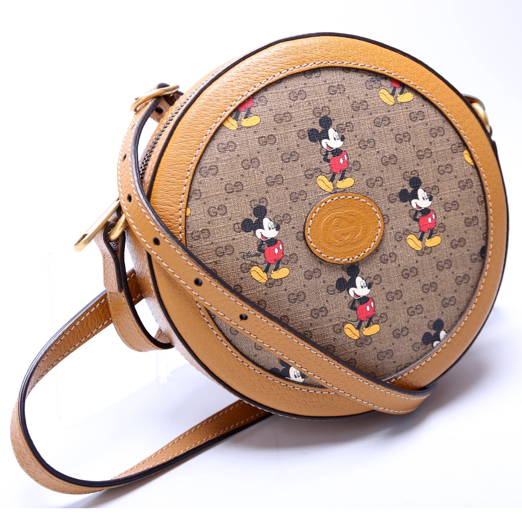 Gucci Micro GG Disney Round Travel Bag