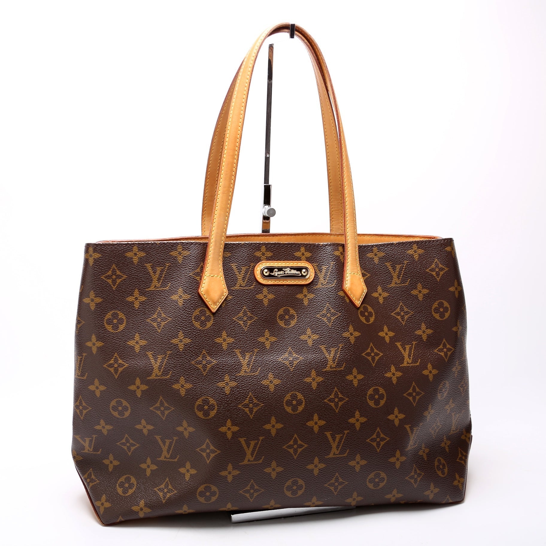 Louis Vuitton Wilshire Monogram MM Handbag Monogram 4